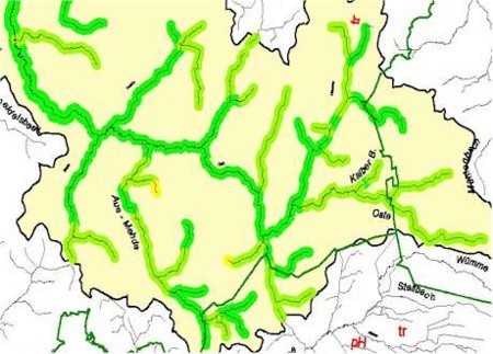 Teileinzugsgebiet Oste-Quelle