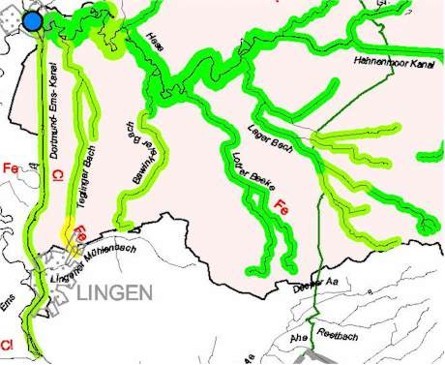 Teileinzugsgebiet Hase-West