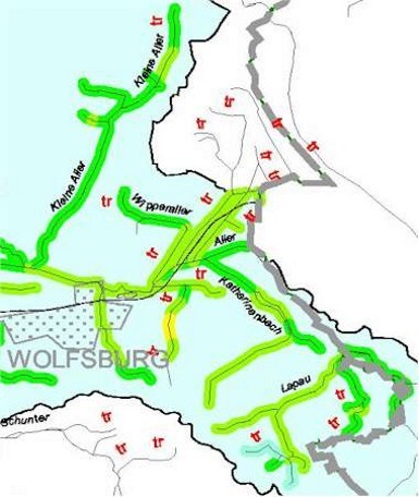 Teileinzugsgebiet Aller-Quelle