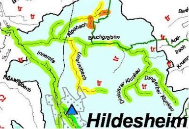 Teileinzugsgebiet Innerste-Nord