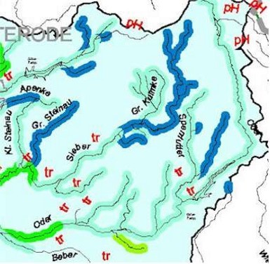 Teileinzugsgebiet Rhume-Oderquelle