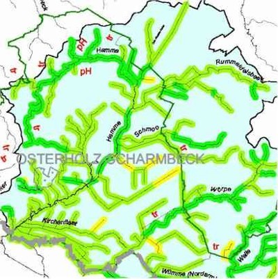 Teileinzugsgebiet Wümme-Nordwest