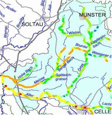 Teileinzugsgebiet Aller-Örtze/ West