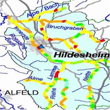 Teileinzugsgebiet Innerste-Nord
