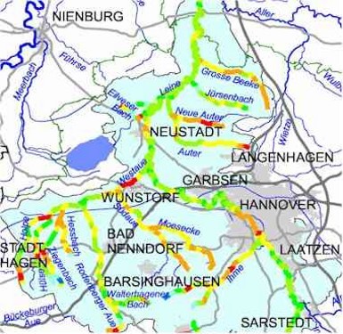 Teileinzugsgebiet Leine-Westaue/ Nord