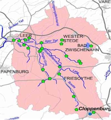 Teileinzugsgebiet Leda-Jümme (Ems)