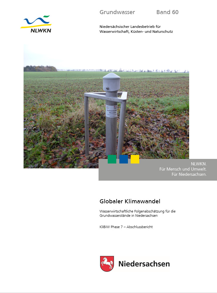 Der Abschlussbericht zum Projekt KliBiW Phase 7 mit dem Schwerpunkt Grundwasser wurde im Dezember 2023 veröffentlicht und steht zum Download auf der NLWLN-Website zur Verfügung.