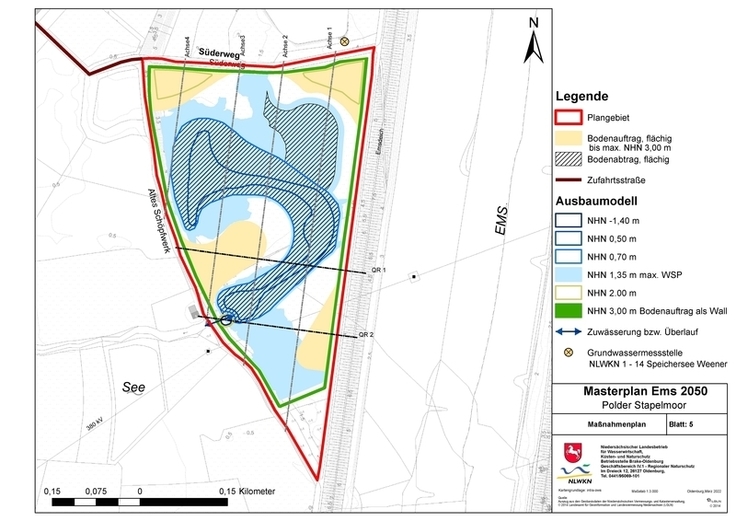 Maßnahmenplan Polder Stapelmoor