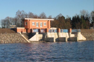 Neues Auslaufbauwerk