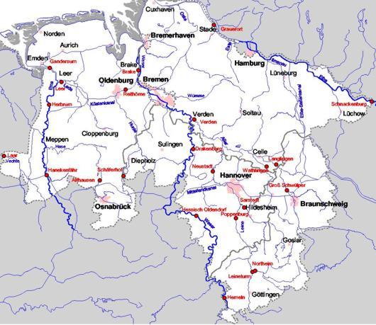 Übersicht Gütemessstationen