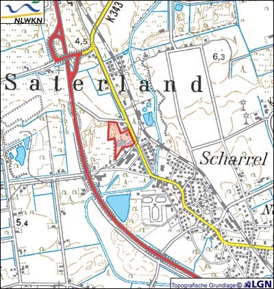 Übersichtskarte des Schutzgebietes