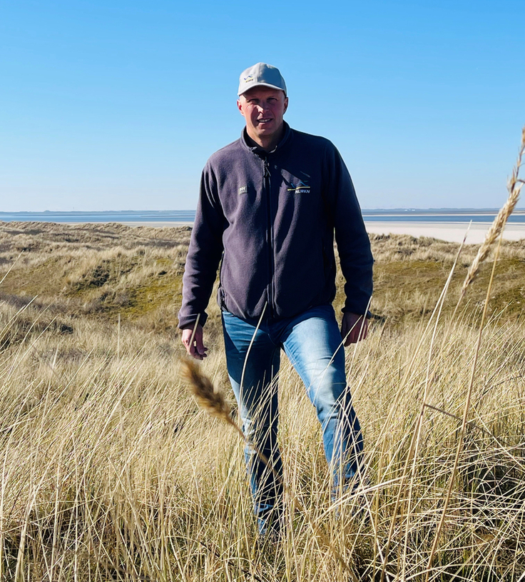 Für Millionen Sehnsuchtsort, für Meik Julius Teil seines Alltags: Die Strände und Dünen der Insel Langeoog.