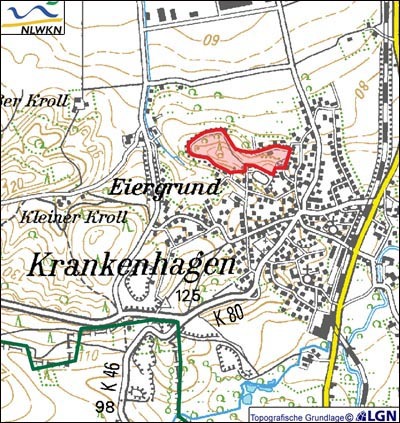 Übersichtskarte des Schutzgebietes