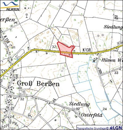 Übersichtskarte des Schutzgebietes