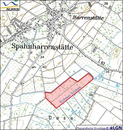 Übersichtskarte des Schutzgebietes