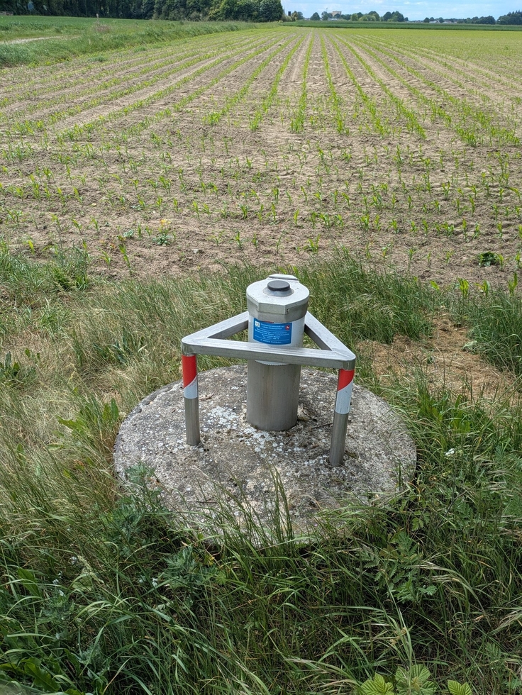 Grundwassermessstelle im Emsland