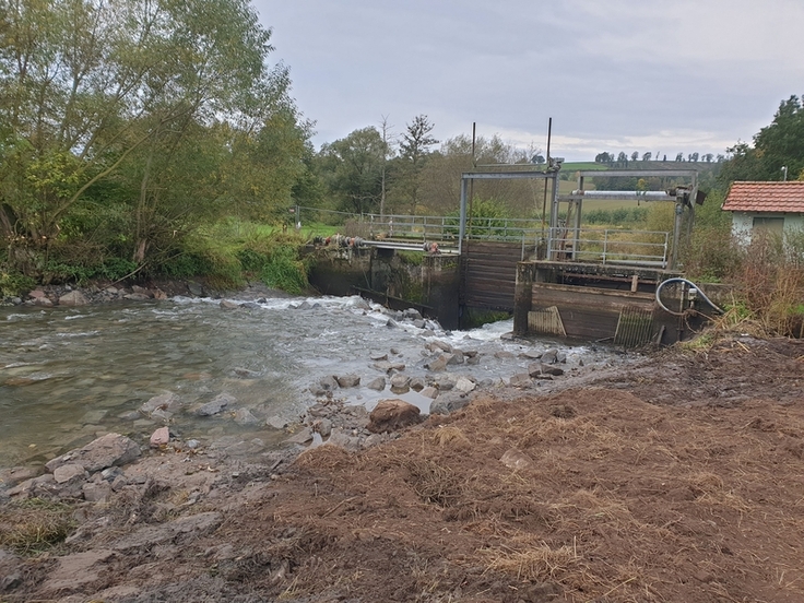 Die marode Wasserkraftanlage bei Dorste muss zurückgebaut werden, um die ökologische Durchgängigkeit der Söse herzustellen.