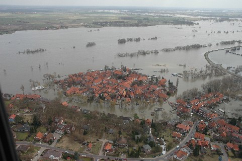 Hitzacker überflutet