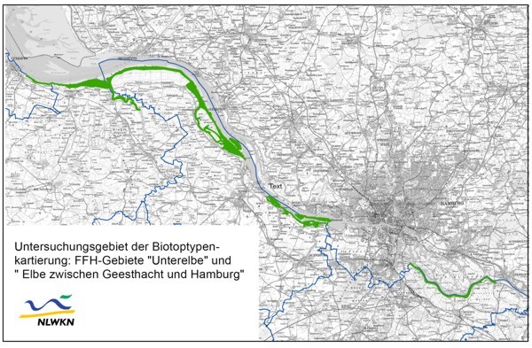 Biotoptypenkartierung Unterelbe