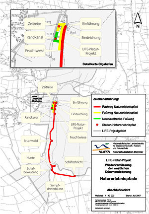 Die Stationen der Naturerlebnispfade