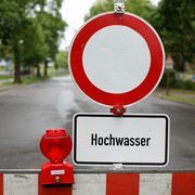 Hochwasserschild