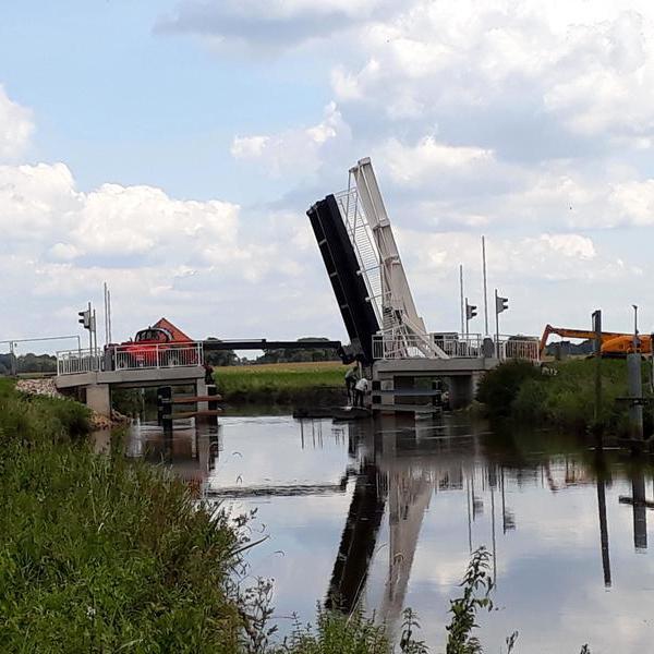 Brücke Roggenberg über den Dreyschloot.