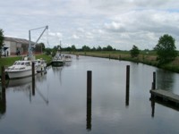 Boote auf dem Hadelner Kanal